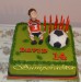Fotbalový dort